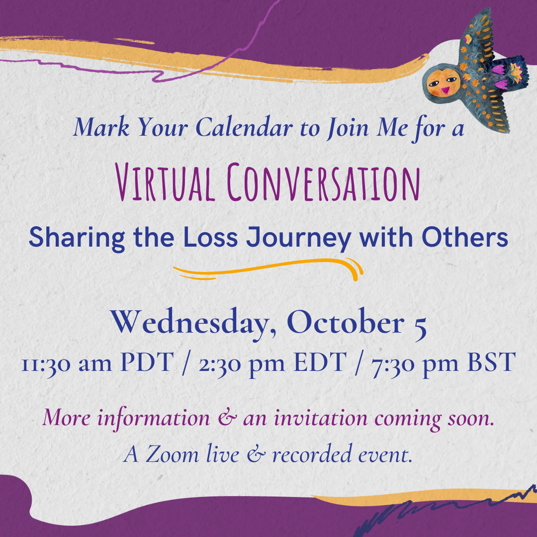 save the date October 5, 2022 Virtual Conversation